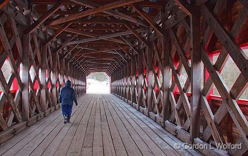 Wakefield Covered Bridge Interior_12403.jpg - Photographed near Wakefield, Quebec, Canada.